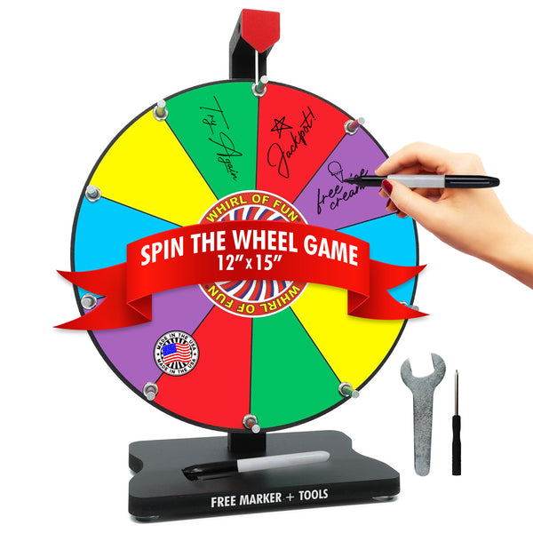 Prize Wheel 12-inch Table Top - Original Color