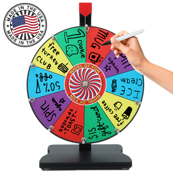 Prize Wheel 12-inch Table Top - Original Color