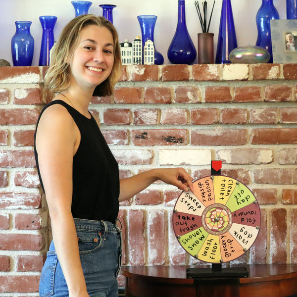 Prize Wheel 12-inch Table Top - Sorbet Color