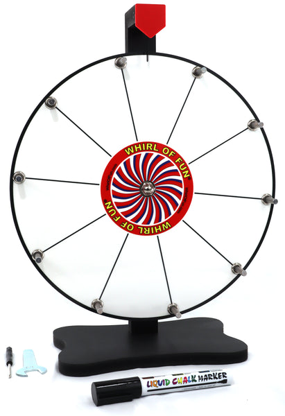 Prize Wheel 12-inch Table Top - White Version